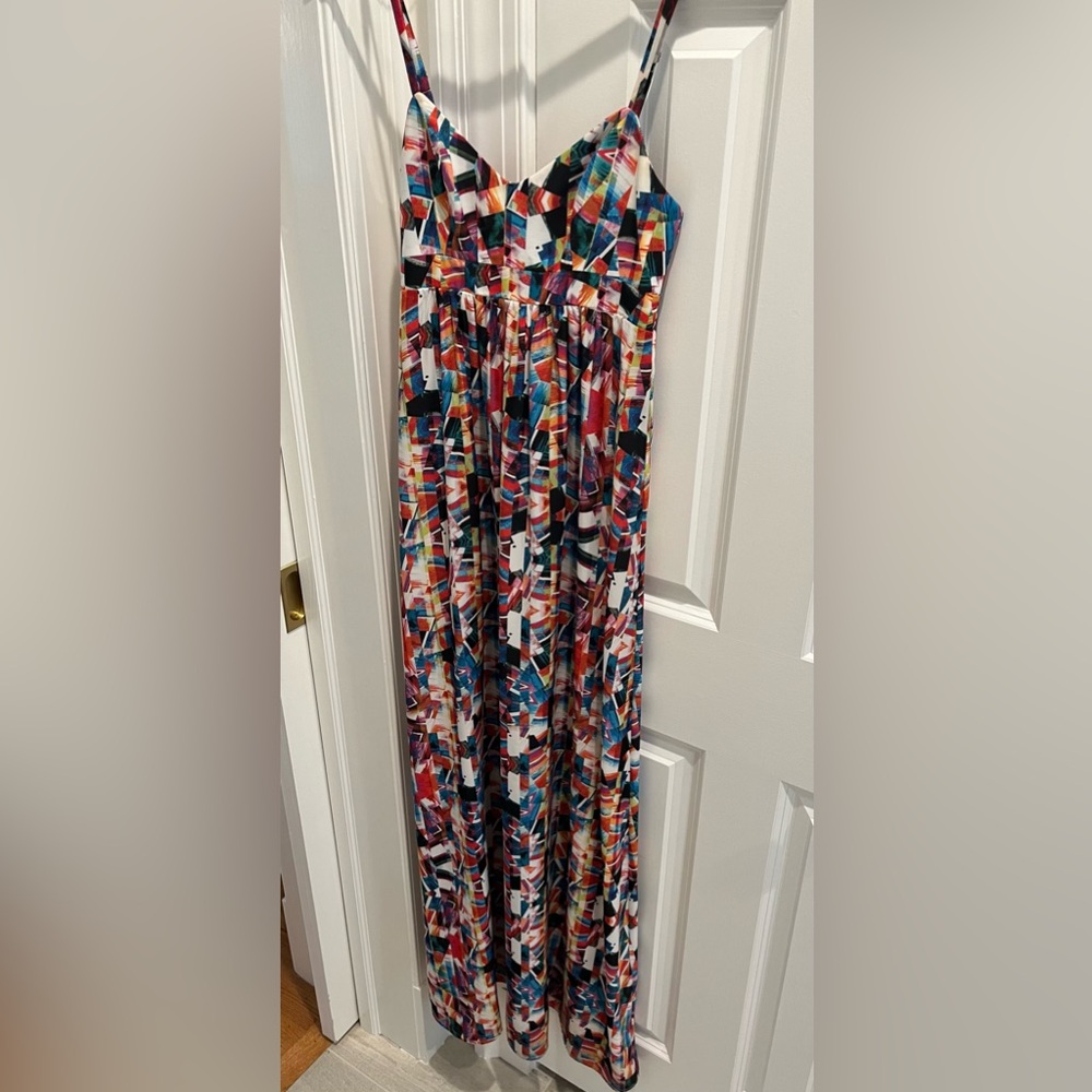 Felicity & Coco Multi-Colored Print Maxi Dress - image 3